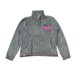 Patagonia Re-Tool 1/4 Snap T Polartec Sweater Pullover Women's Small Gorpcore